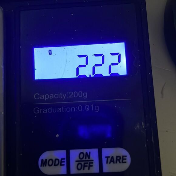 1” gold tone double leaf each with two simulated pearls/1 crystal charm/pendant - Picture 10 of 10